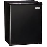 Haier HSB03BB Compact 2-2/3-Cubic-Foot Refrigerator/Freezer, Black