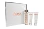 Boss Orange for Women Gift Set - 1.7 oz EDT Spray + 1.7 oz Body Lotion + 1.7 oz Shower Gel