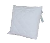 Schloß Hellenstein L-12654 Mikrofaser Kissen 900 g Trevira-Fill-Bioactive Füllung, 80 x 80 cm, weiß