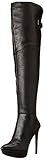 Jessica Simpson Women's Valentia Boot, Black, 7 M US