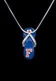 University of Florida Gator Flip-Flop Pendant Charm Medal College WITHOUT CHAIN-PENDANT ONLY