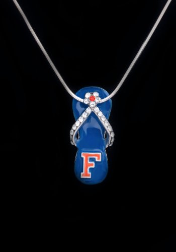 University of Florida Gator Flip-Flop Pendant Charm Medal College WITHOUT CHAIN-PENDANT ONLY