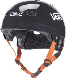 PRO-TEC Bucky Lasek B2 Skate 2-Stage Foam Liner Jet Black X-Large Skateboard Helmet