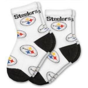 Pittsburgh Steelers Socks for Children-Size 6-8