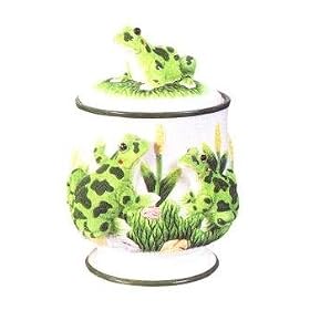 FROG 3-Dimensional Cookie Jar *NEW!* by KMC/KK-Frog
