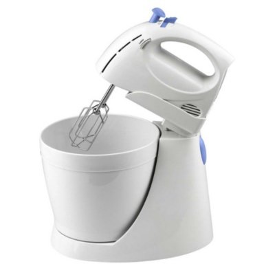 Kalorik 200-Watt 5-Speed Stand Mixer, White