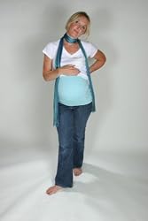 Baby Be Mine Maternity Belly Band (Size 1, Aqua)
