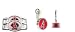 Anaheim Angels Belly Ring/Shoe Thingz Charm/Cell Phone Charm Package