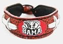 Alabama Crimson Tide Classic Football Bracelet