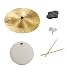 Sabian 19-Inch Paragon Chinese Pack with Snare Head, Drumsticks, Drum Key, and Cymbal Felts