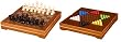 12" Wood Classic Chess & Chinese Checkers Combo Game Set