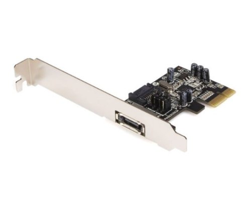 StarTech.com 1 Port PCI Express eSATA II Controller Card PEXESATA1