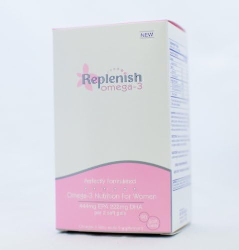 Replenish Omega-3 - Specifically Formulated for The Unique Needs of Women, 1 Month Supply