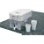 Brita Optimax Cool Memo Water Filter Large for Fridge Shelf or Counter Top 7.5 Litres Ref S1183
