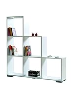 Kenyap Estantería Decolour Blanco 135 x 135 x 30