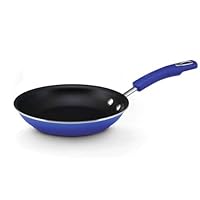 Rachael Ray Porcelain Enamel II Nonstick 8-1/2-Inch Skillet, Blue Gradient