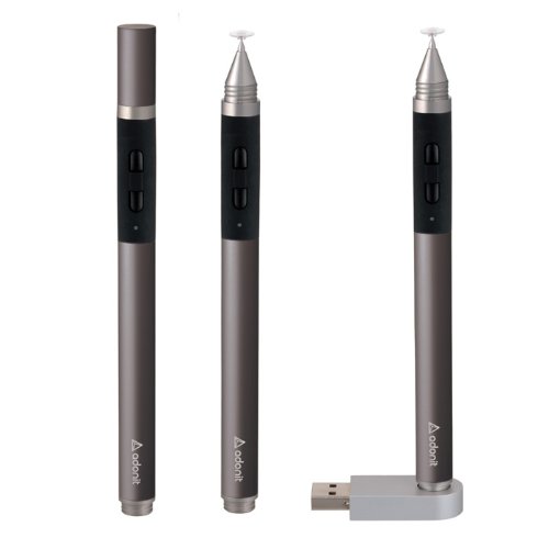 Bluetooth® 4.0に対応した筆圧対応スタイラスペン「Jot Touch 4」(JOTT4シリーズ) (JOTT4-GM(ガンメタリック))