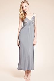 Autograph V Neck Lace Nightdress