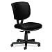HON 5703GA10T Volt Series Task Chair with Synchro-Tilt, Polyester, Black Upholstery