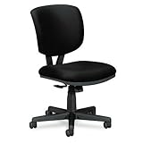 HON 5703GA10T Volt Series Task Chair with Synchro-Tilt, Polyester, Black Upholstery