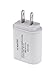 Wall Charger, 4 Pack 2.1A/5V Universal Travel Home USB Power Adapter Plug Dual Port Wall Charger for Iphone 6/6S Plus SE 5S, Ipad, Samsung Galaxy S7 S6 Edge Note 4/5 LG HTC BLU ZTE Nexus Android Phone