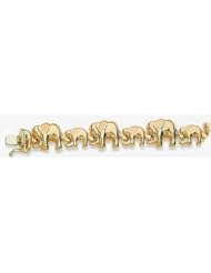 13mm X 9mm 14k Stampato Bracelet 7"