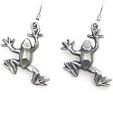 Earth Spirit Earrings - Frog - Earth Spirit Earrings - Frog