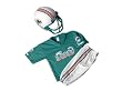 Miami Dolphins Youth NFL Team Helmet and Uniform Set