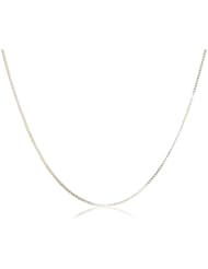 Duragold 14k Solid Gold Box Chain Necklace (.8mm)