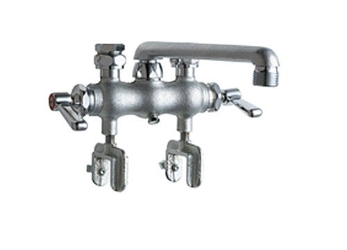 Chicago Faucets 686-RCF Laundry Tray Service Sink Faucet Fitting, Rough Chrome