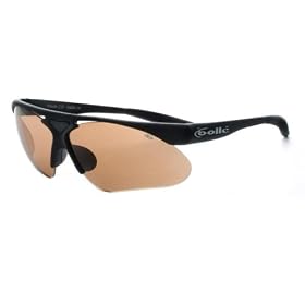 Bolle Sunglasses Parole Golf Matte Black 3 Lens Set G-STD Plus