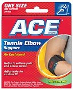 Ace tennis elbow air cushioned brace, one size