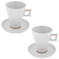 Nescaf� Dolce Gusto Caff� Lungo Tasse & Untertasse, 2er Pack