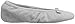 isotoner Women's Diamond Microterry Gemma Ballerina Slippers with Memory Foam Comfort and Suede Sole