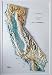Hubbard Scientific Raised Relief Map 951 California State Map