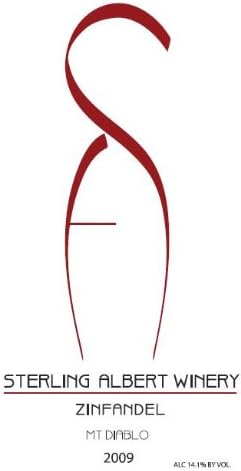 2009 Sterling Albert Mt. Diablo Contra Costa County Zinfandel 750 mL