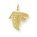 14K Atlanta Falcons Small Falcon Logo Charm