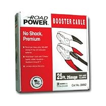 Coleman Cable Systems, Inc. 08862 2 Gauge, 25 Foot Booster Cable