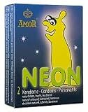 31GlfAliNEL. SL160  AMOR Neon Kondome 2 Stück