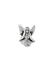 Delicate Fairy Charm in Sterling Silver For 3mm Charm Bracelets