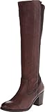 FRYE Women's Janis Gore Tall Riding Boot, Dark Brown, 11 M US
