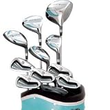 New Complete Set Ladies Square Two Light & Easy Left-Handed LH, 11 Clubs and a Bag