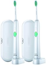 Philips Sonicare Easy Clean Sonic Electric Toothbrush 2 Pack, HX6552/75