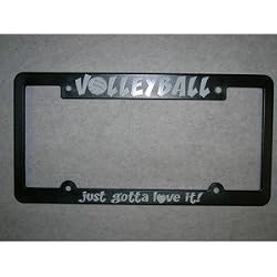 Volleyball Gotta Love It License Plate