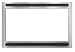 Frigidaire 27 Gallery Series Microwave Built-In Trim Kit In Stainless Steel