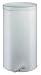 Wesco 128 531-01 Gastro-Tretabfallsammler, 25 Liter, feuerverzinkter Einsatz, weiss