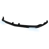 2010 - 2012 FORD MUSTANG GT BASE PU BLACK FRONT BUMPER LIP + LED RUNNING LIGHTS by Spec-D Tuning