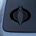 All Products : GI JOE COBRA - Vinyl Decal Sticker #A1449 | Vinyl Color: Black