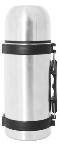 16-Ounce Stainless-Steel Vacuum-Insulated Briefcase Bottle With Strap