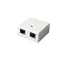 Dexlan Bo�tier mural rapide CAT5E 2 RJ45 de Dexlan